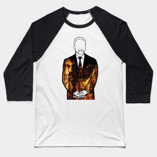 David Fincher (Se7en) Portrait Baseball T-Shirt